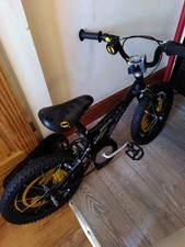 Batman 16 inch Children Bike With Stabilisers Training Bike  Suit 4 to 7 Years