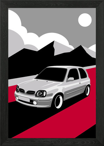 Nissan micra k11 framed - nissan,