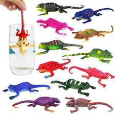 12 PCS Colour Changing Lizard