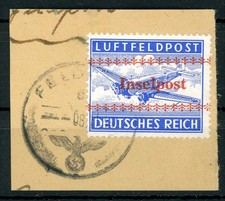 Field post 7a stamped - post:, mi.