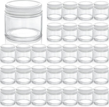 30 Pack Small Glass Jars with
