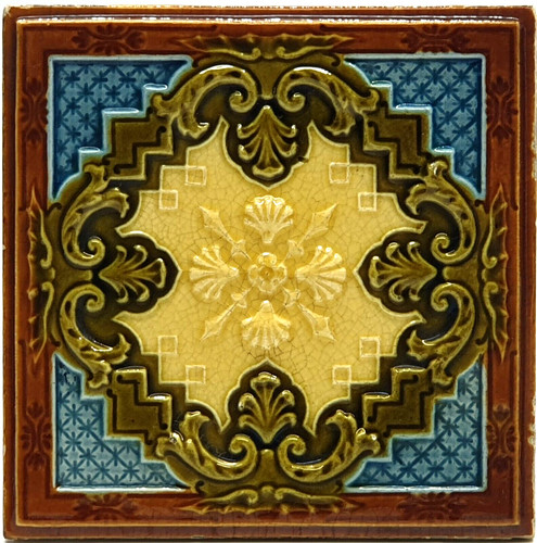 Art nouveau fireplace - art,