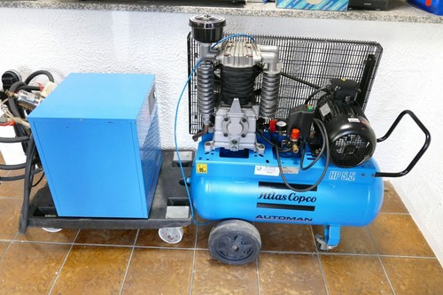 Compressor atlas copco piston - compressor,