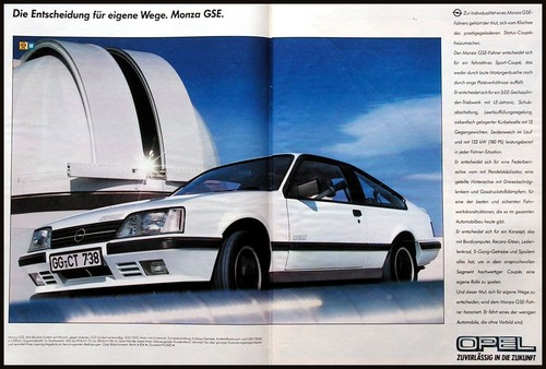 Opel monza gse original - monza,