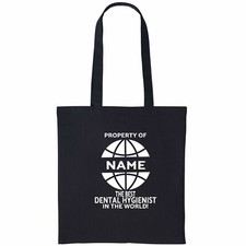 Dental Hygienist  Personalised Tote Bag Gift Birthday Christmas Add Name