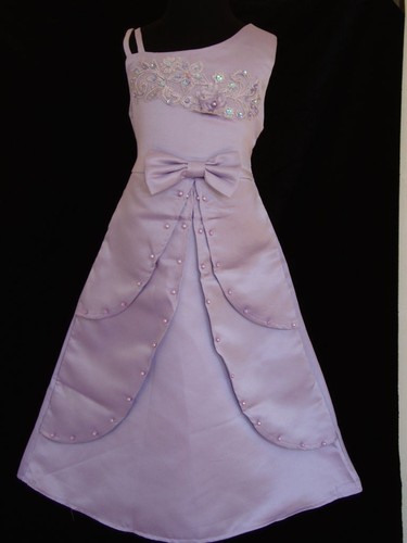 Satin flower girl party - flower,