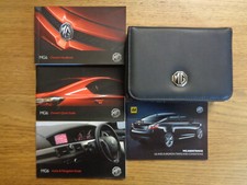 MG MG6 Owners Handbook Manual and Wallet 11-16