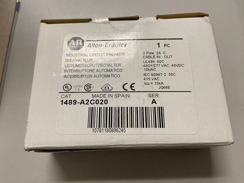 Allen bradley 1489 a2c020 - allen, 1489-a2c020