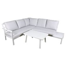 Dellonda Kyoto White 3 Piece