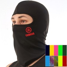 ?? YAMAHA LOGO, BLACK MOPED, MOTORCYCLE BALACLAVA ??