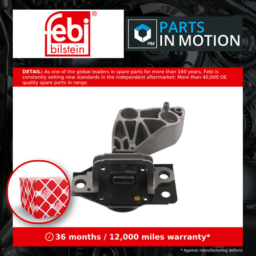 Engine mount upper right 34063 - upper,