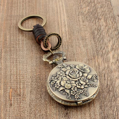 Vtg quartz pocket watch - quartz,