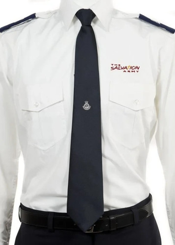 Salvation army clip tie - salvation,