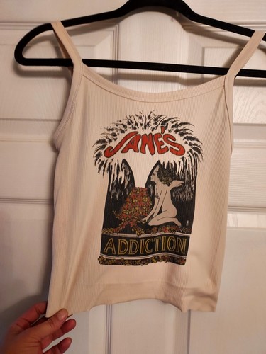 Janes addiction crop top - janes,