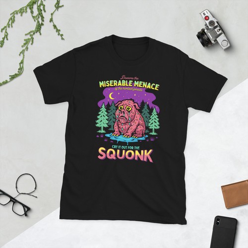 Squonk shirt emo sad cryptid - t-shirt,