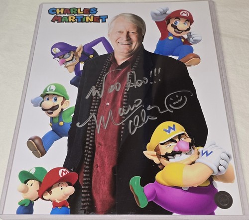 Charles martinet autographed - charles,