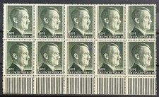 1941 - 1944 German block of 10