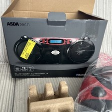 Asda Tech Bluetooth CD Boombox and FM Radio