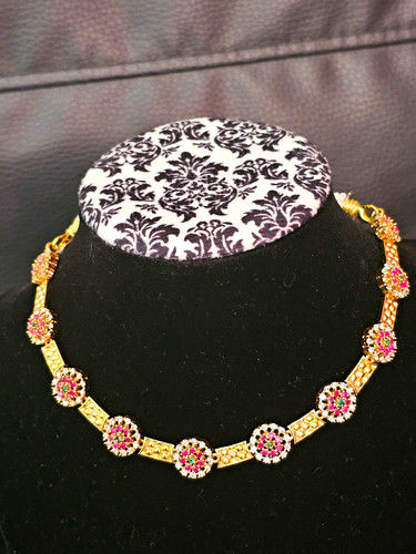 Yellow gold plated tennis - gold,