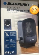 Desktop Plug In Heater 500 Watt 1.8m Cord Useful For Winters