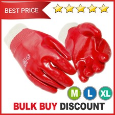 120 Pairs Fully Red PVC Coated