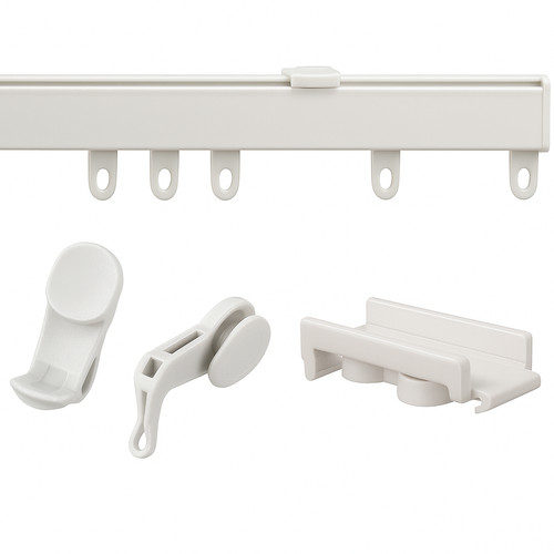 White fineline aluminium - white,