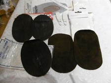 Vintage real leather elbow patches and replacement trousers pockets suspenders o