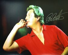 ERIC BRISTOW WORLD CHAMPION SIGNED 16x12 DARTS PHOTO SEE PROOF COA