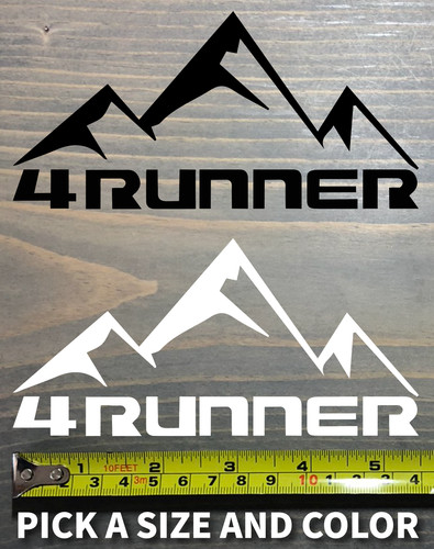 4runner decal sticker toyota - 4runner,