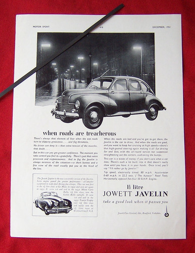 Jowett javelin litre 1951 - javelin, 1.5