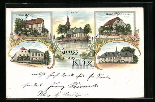 Lithograph klix inn parish - lithograph, klix,
