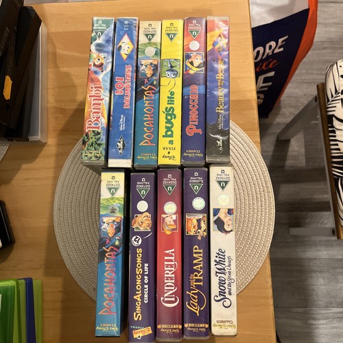 Bundle disney vhs classic - disney,