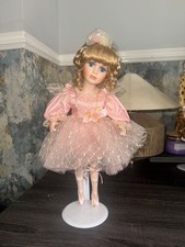 Leonardo collection ballerina porcelain doll