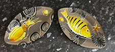Fragonard Glass Oval Dishes