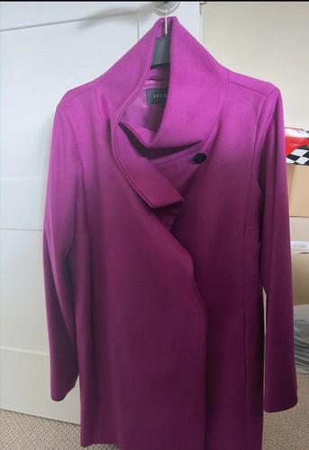 Jaeger cerise coat size - cerise, 12