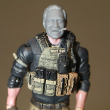 #154 1/18 Head For 3.75/4" A-Team Hannibal George Peppard