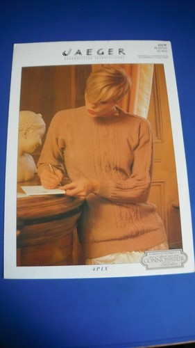Jaeger womens sweater knitting - sweater,