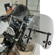 For Harley Davidson Softail Slim Motorcycle 18"x16" Windshield Windscreen UK