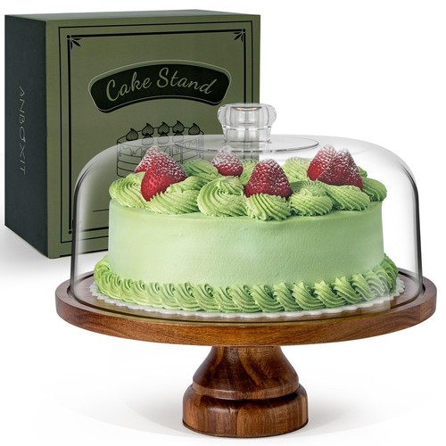 Cake stand with dome - dome, lid