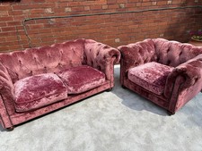 Velvet Chesterfield Sofas and