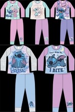 STITCH & ANGEL Girl's DISNEY PJs /  LILO & STITCH Pyjamas Sizes 5-12 years