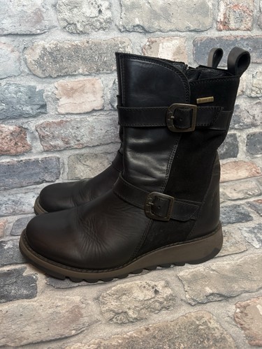 Fly london black - black, zip