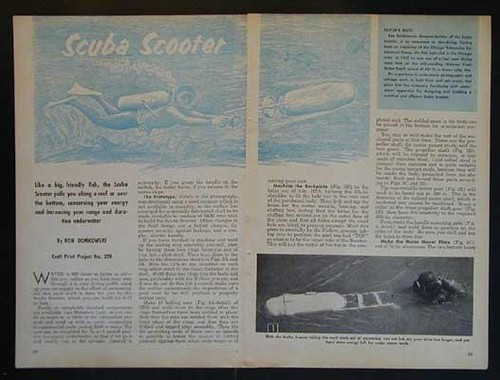 Build scuba scooter - build,