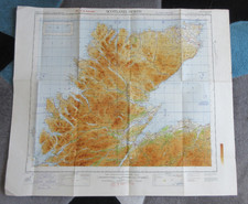 ORIG WW2 War Office OS Linen