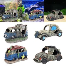 Car Wreck Aquarium Decoration