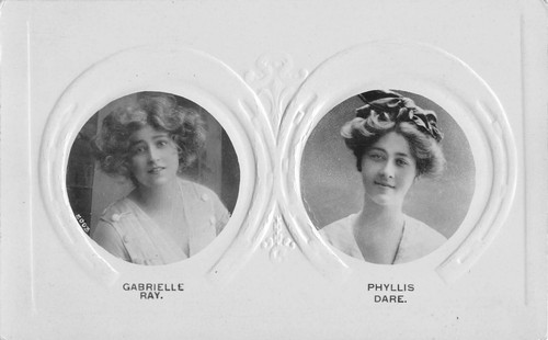 Postcard edwardian actress - postcard,