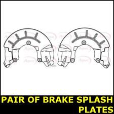 Pair Brake Cover Back Plate