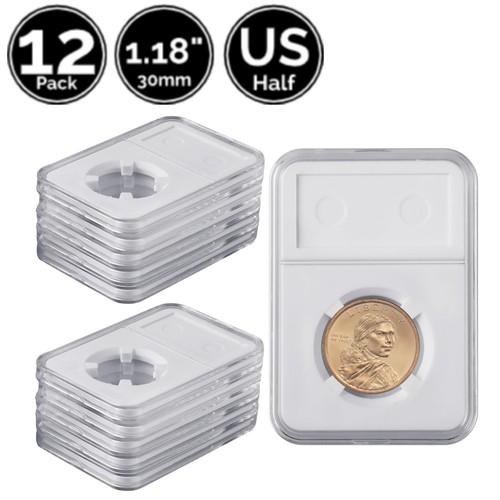Pack 26mm slab coin - 12, holder