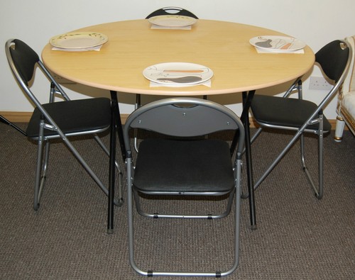 Folding dinning table - folding,