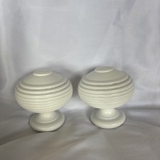35mm Wood Ribbed Ball Finial